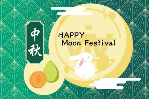 Happy moon festival